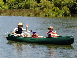 Canoe on the Kalang River
